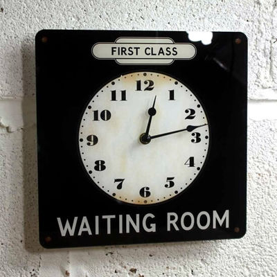 waiting room clock