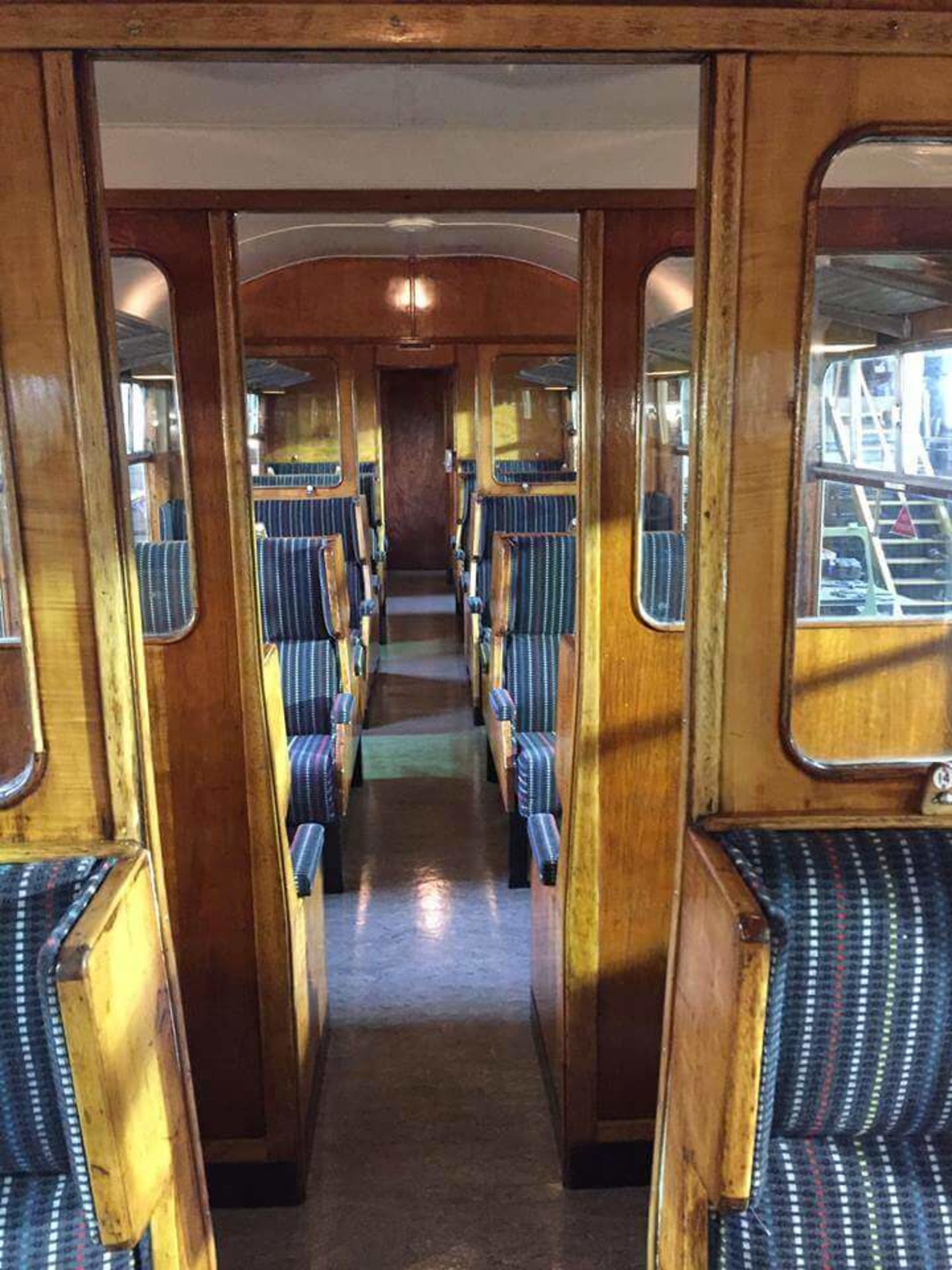 Inside First Class Carriage