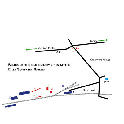 relics of the old quarry line