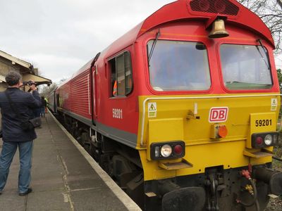 A good view of the engine