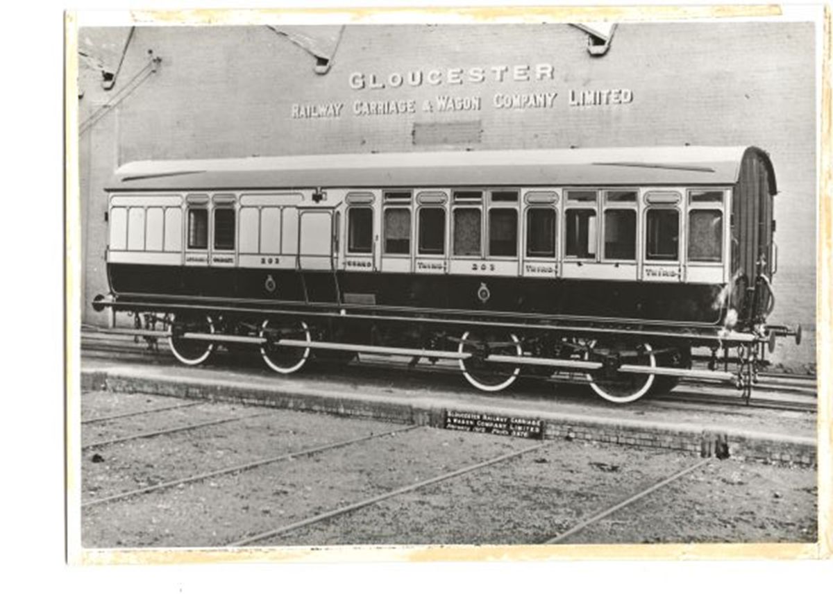 Taff Vale Railway 3rd Brake No. 203
