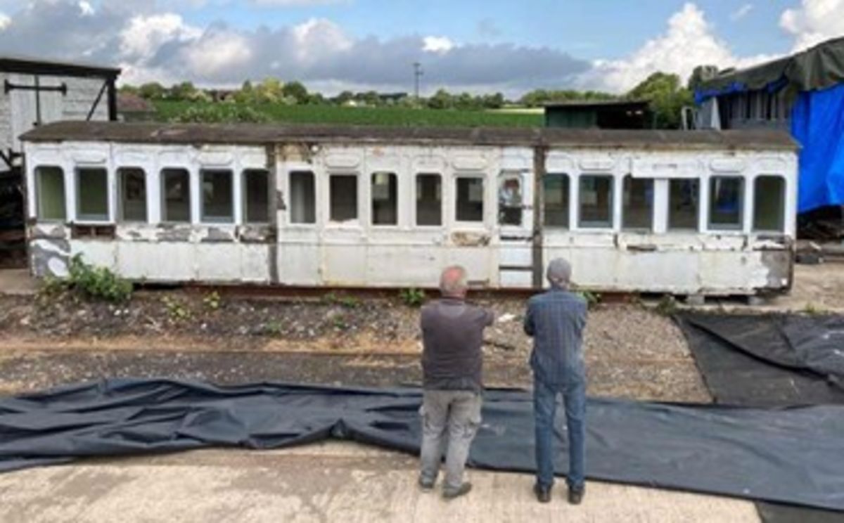 Barry Railway 6 compartment 3rd, No. 61 The Richard Davies Coach 