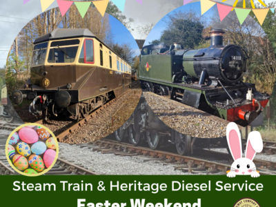 Easter Weekend - Steam Train & Heritage Diesel Service
