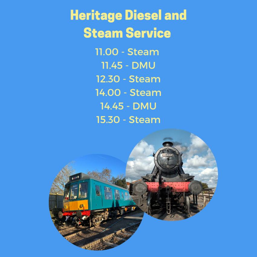 Heritage and Diesel Steam Service