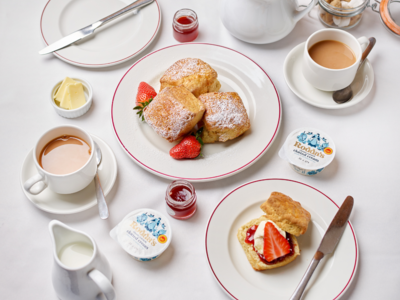 Cream Tea on The Mendip Belle